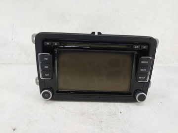 2012-2015 Volkswagen Beetle Radio AM FM Cd Player Receiver Replacement P/N:1K0035180AF 28360223 Fits OEM Used Auto Parts - O