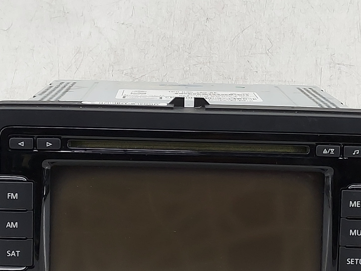 2012-2015 Volkswagen Beetle Radio AM FM Cd Player Receiver Replacement P/N:1K0035180AF 28360223 Fits OEM Used Auto Parts - O