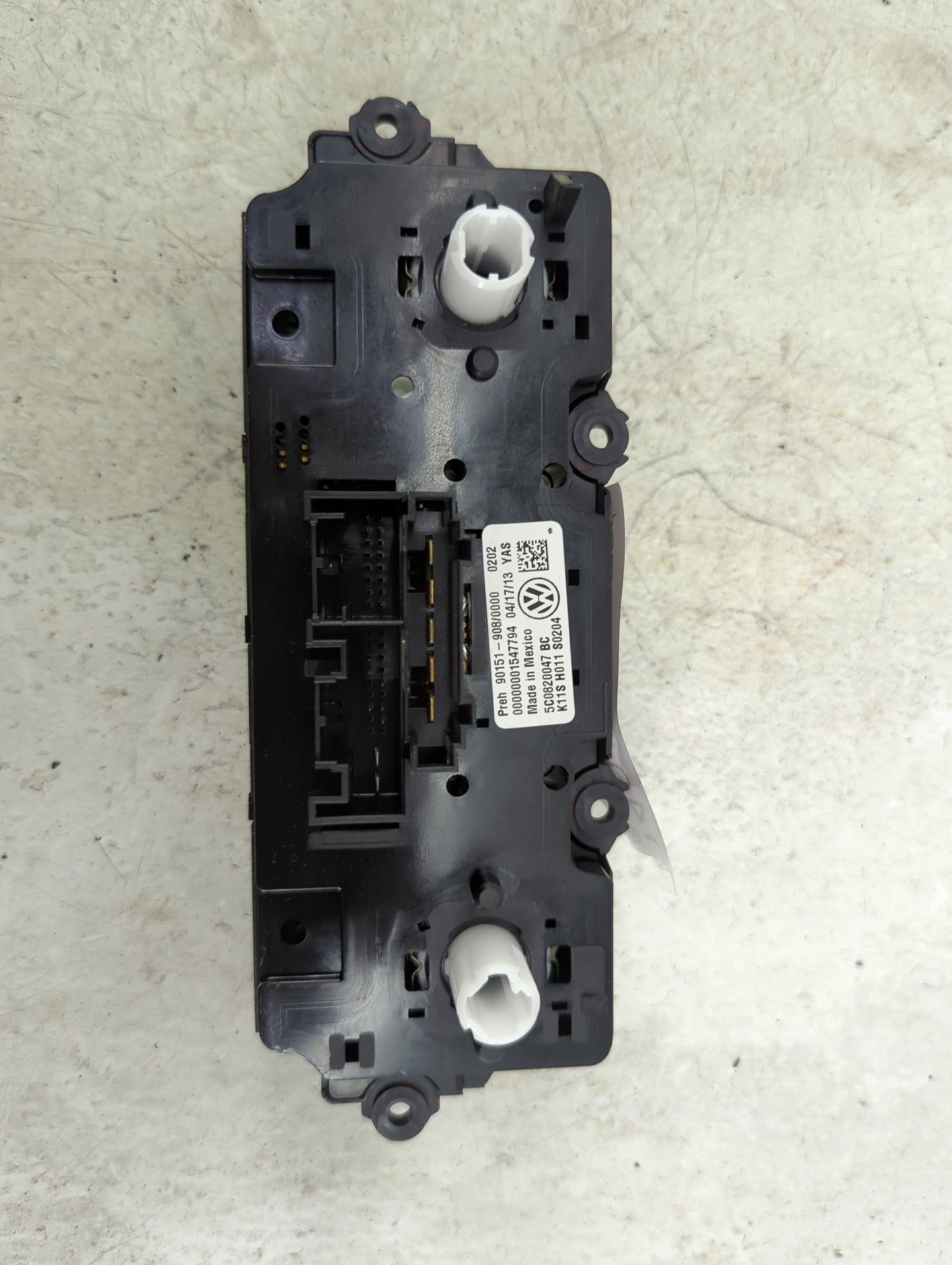 2012-2016 Volkswagen Beetle Climate Control Module Temperature AC/Heater Replacement P/N:5C0820047BC 90151-908/0000 Fits OEM