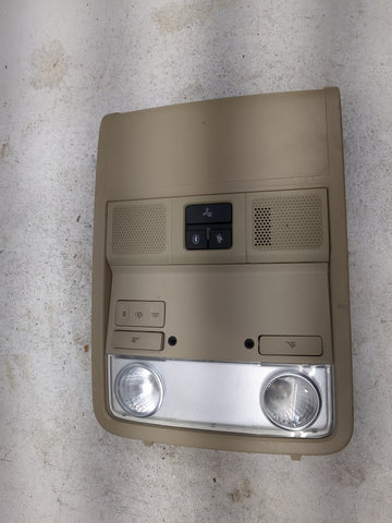 2013 Volkswagen Beetle Overhead Roof Console Beige - Oemusedautoparts1.com