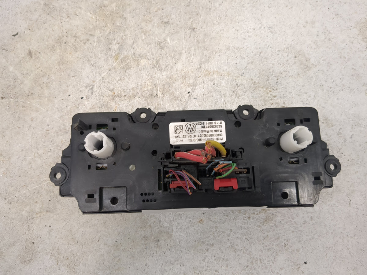2012-2016 Volkswagen Beetle Climate Control Module Temperature AC/Heater Replacement P/N:5C0820047BC 90151-908/0000 Fits OEM