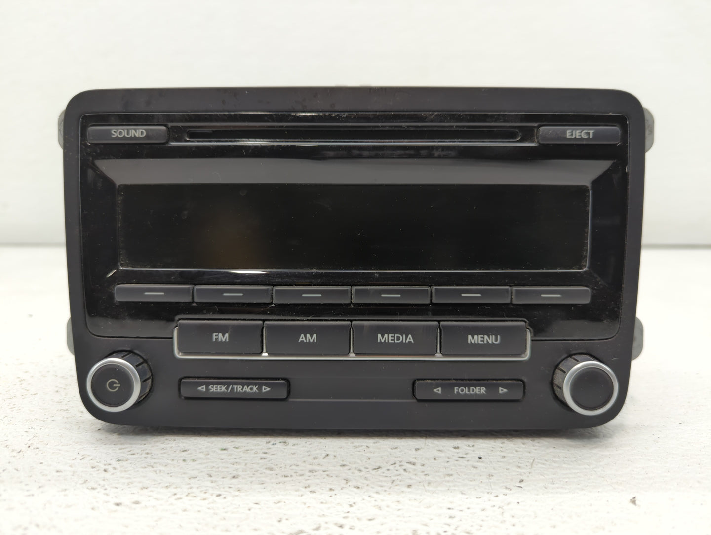 2012-2016 Volkswagen Beetle Radio AM FM Cd Player Receiver Replacement P/N:1K0 035 164 D 1K0 035 164 Fits OEM Used Auto Part