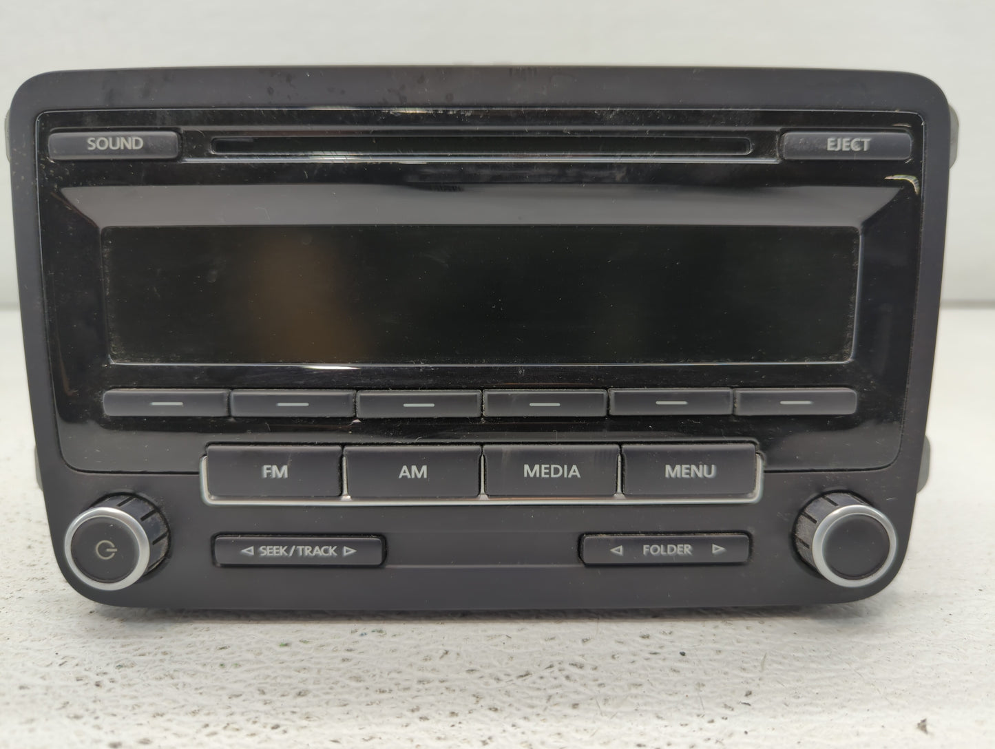 2012-2016 Volkswagen Beetle Radio AM FM Cd Player Receiver Replacement P/N:1K0 035 164 D 1K0 035 164 Fits OEM Used Auto Part