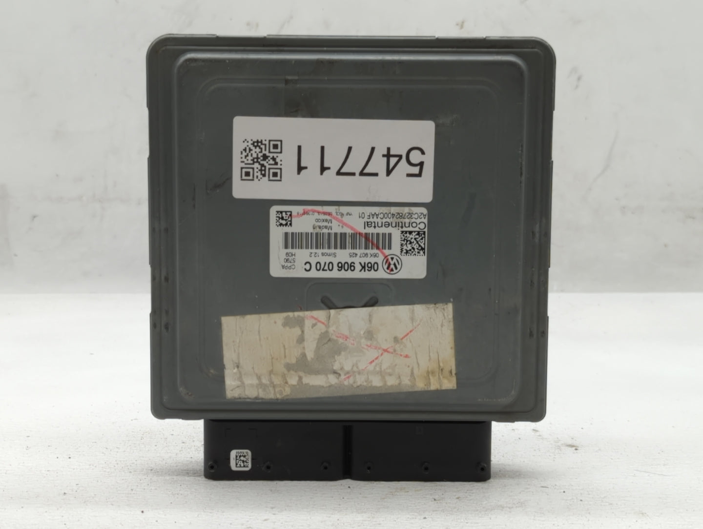 2013-2015 Volkswagen Beetle PCM Engine Control Computer ECU ECM PCU OEM P/N:06K 906 070 C Fits Fits 2013 2014 2015 OEM Used 