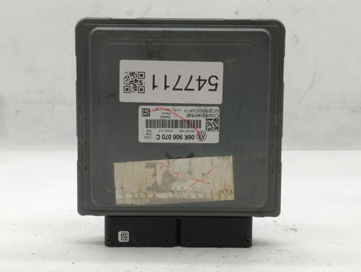 2013-2015 Volkswagen Beetle PCM Engine Control Computer ECU ECM PCU OEM P/N:06K 906 070 C Fits Fits 2013 2014 2015 OEM Used 
