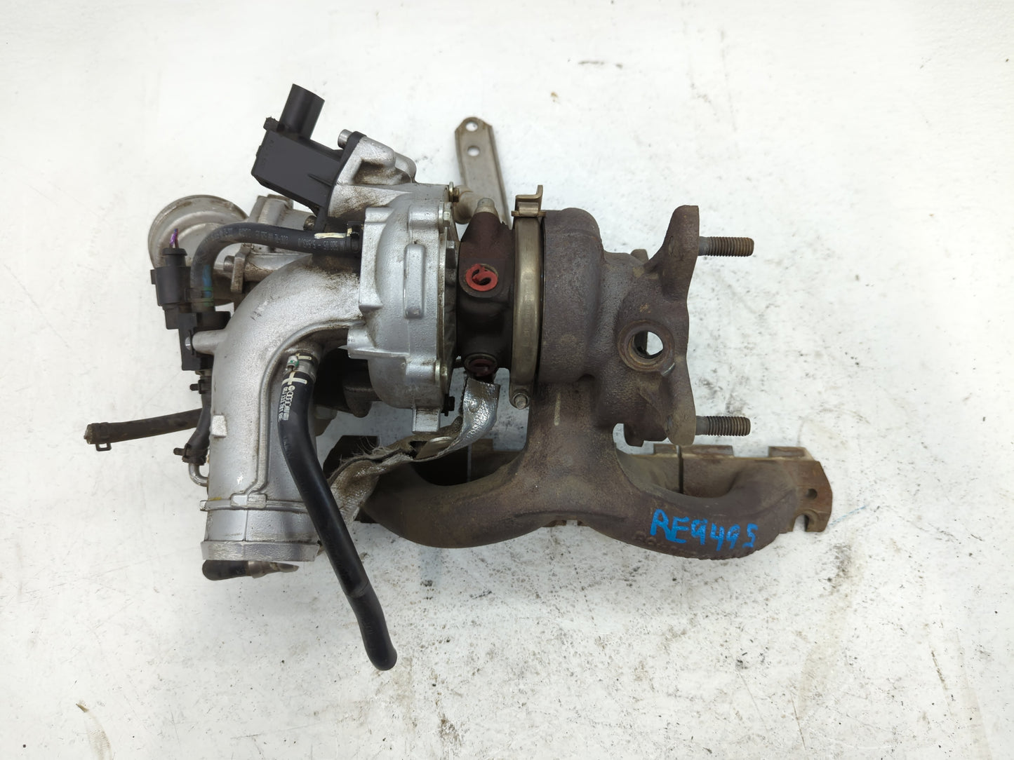 2012 Volkswagen Beetle Turbocharger Exhaust Manifold With Turbo Charger - Oemusedautoparts1.com