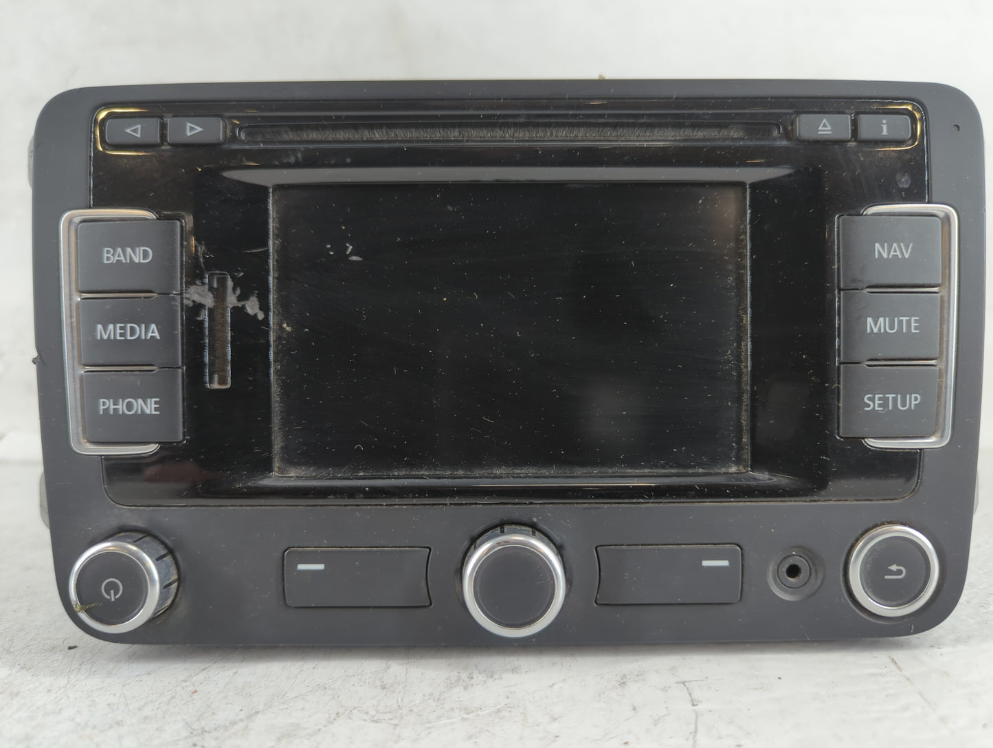 2012-2013 Volkswagen Beetle Radio AM FM Cd Player Receiver Replacement P/N:1K0 035 274 D Fits Fits 2012 2013 OEM Used Auto P