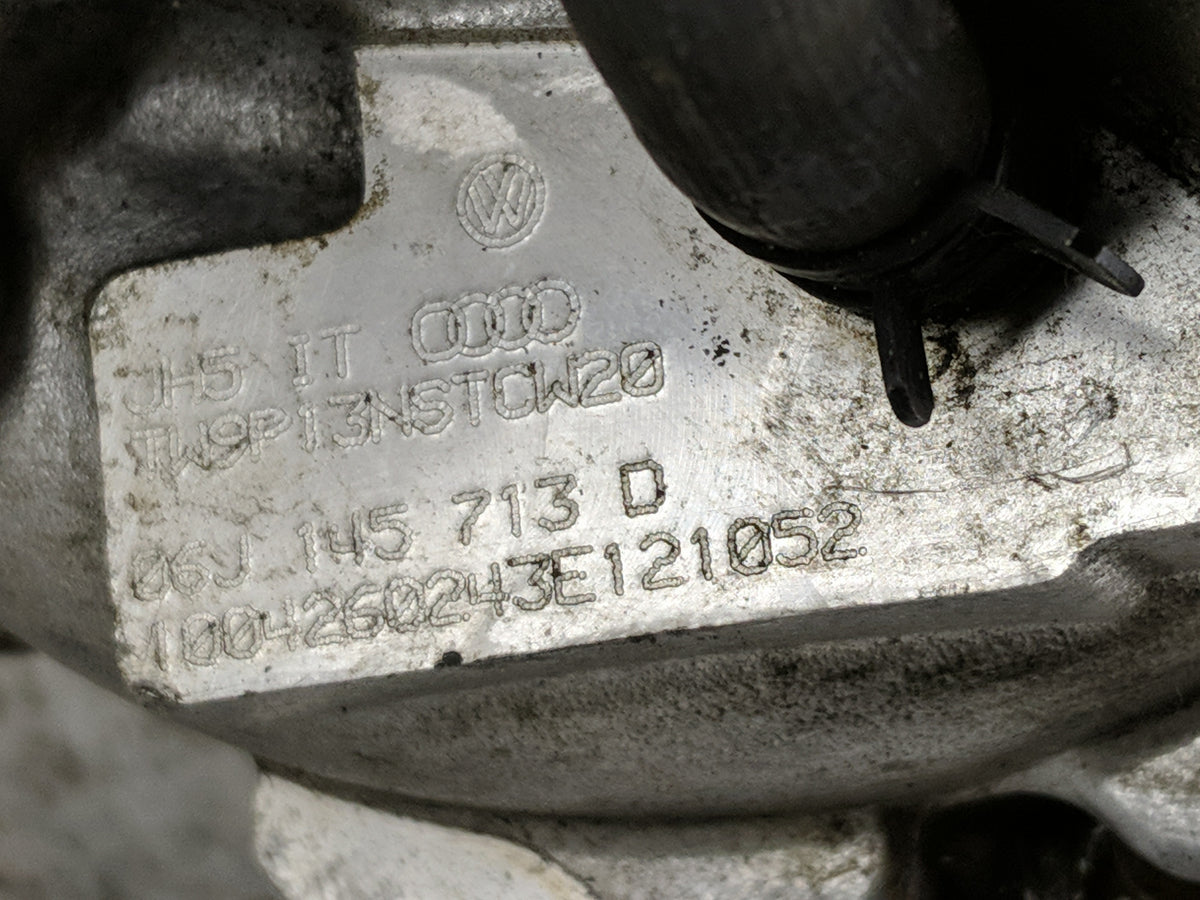 2013 Volkswagen Cc Turbocharger Turbo Charger Super Charger Supercharger 1298040 - Oemusedautoparts1.com