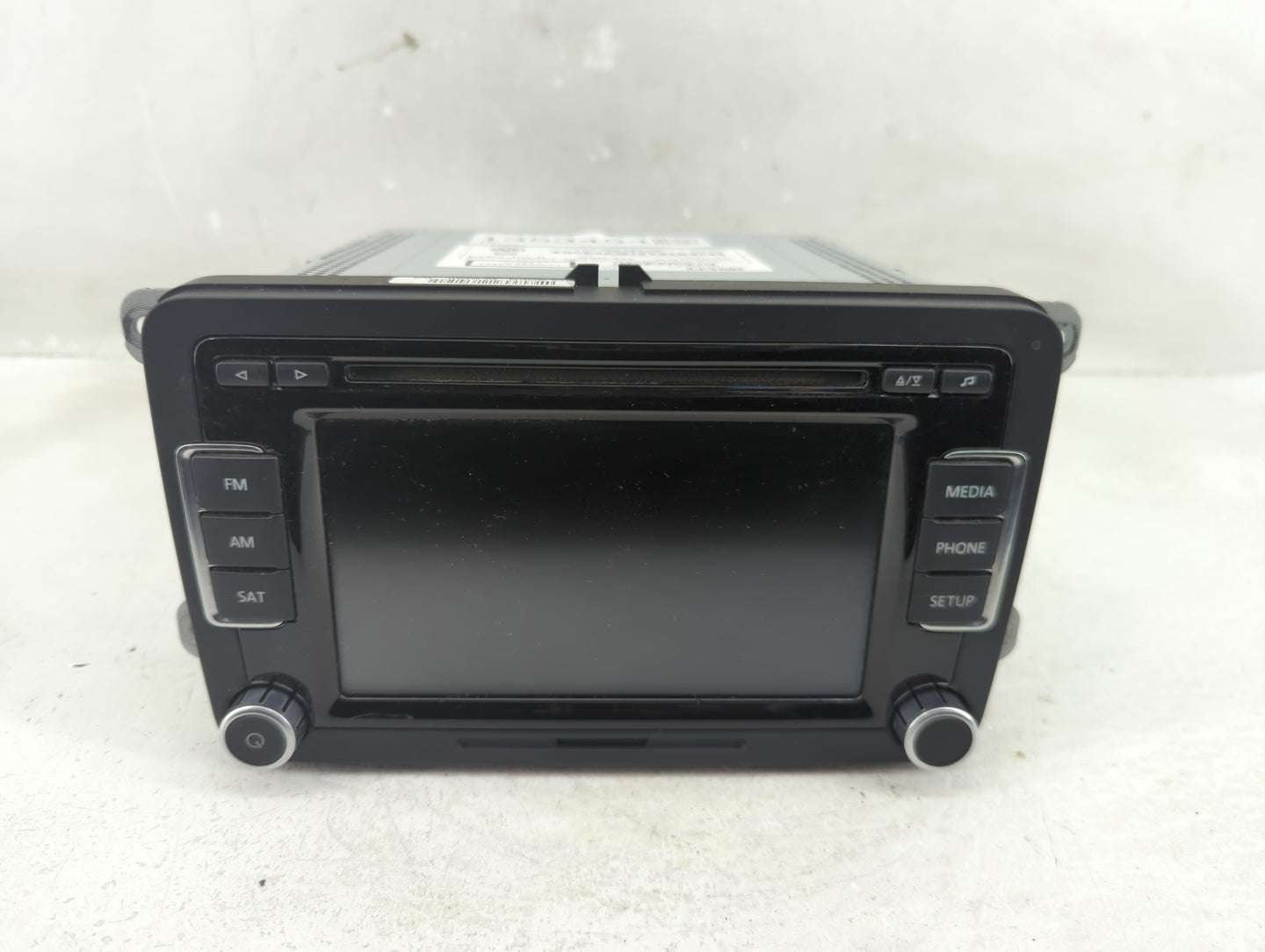 2012-2013 Volkswagen Cc Radio AM FM Cd Player Receiver Replacement P/N:1K0 035 180 AE Fits Fits 2012 2013 2014 2015 OEM Used