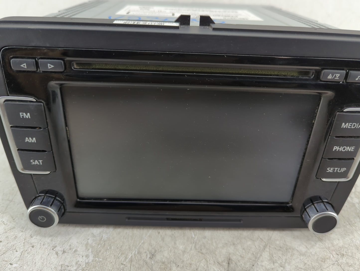 2012-2013 Volkswagen Cc Radio AM FM Cd Player Receiver Replacement P/N:1K0 035 180 AF Fits Fits 2012 2013 2014 2015 2016 201