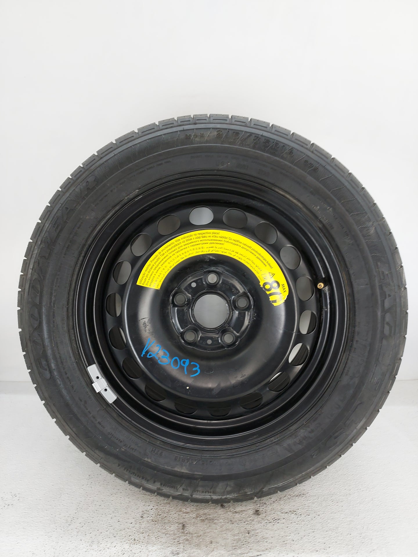 2009-2017 Volkswagen Cc Spare Donut Tire Wheel Rim Oem - Oemusedautoparts1.com
