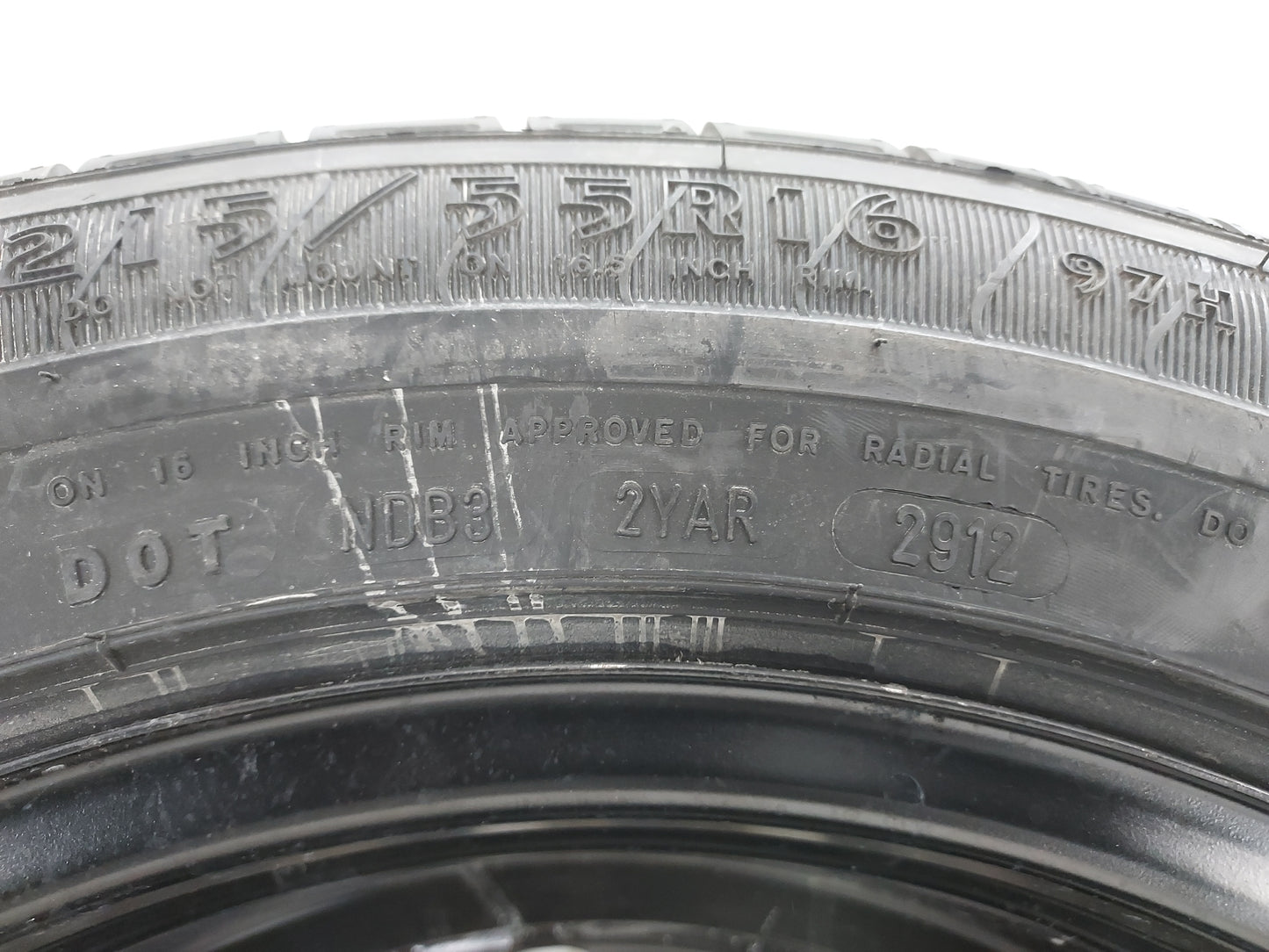 2009-2017 Volkswagen Cc Spare Donut Tire Wheel Rim Oem - Oemusedautoparts1.com