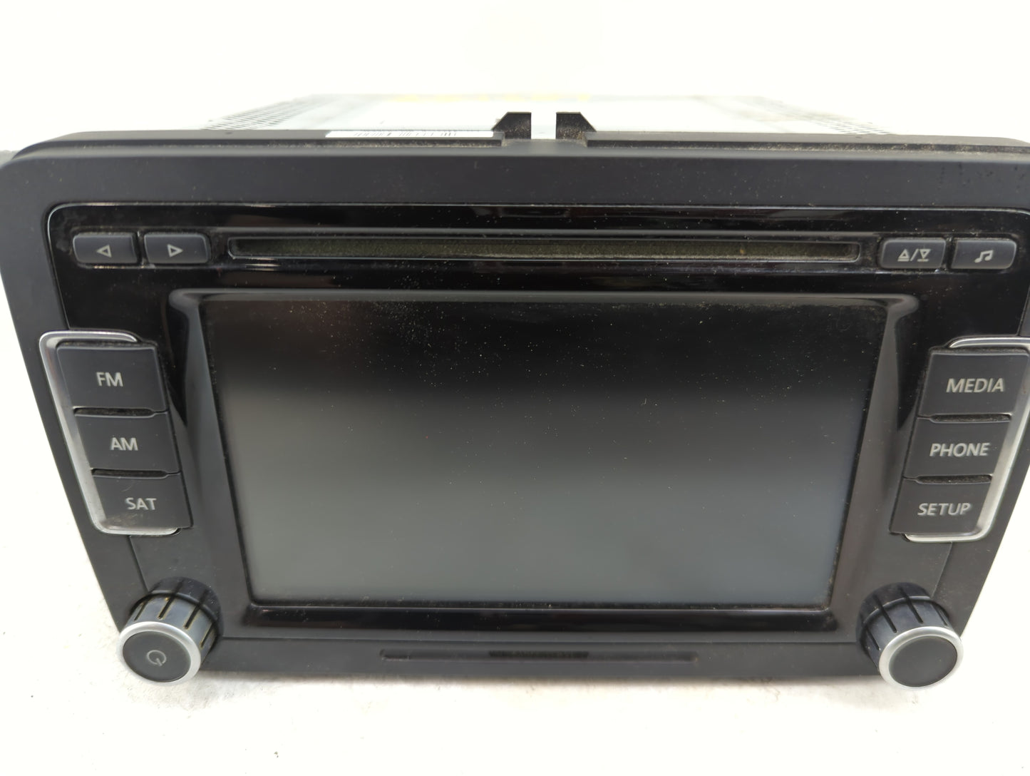 2012-2013 Volkswagen Cc Radio AM FM Cd Player Receiver Replacement Fits Fits 2012 2013 2014 2015 2016 2017 OEM Used Auto Par