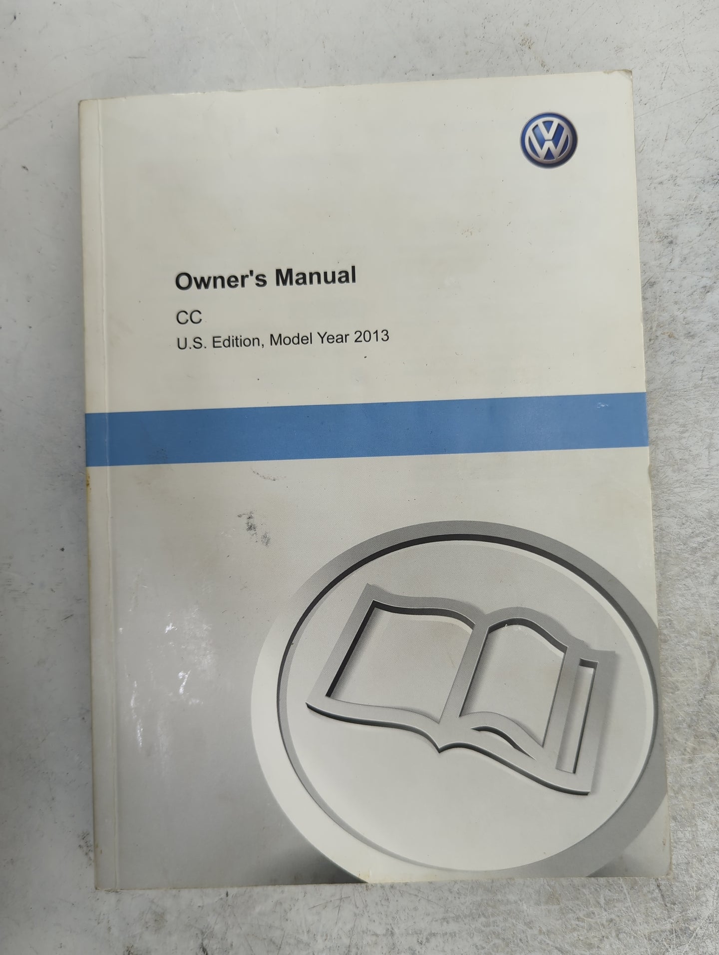 2013 Volkswagen Cc Owners Manual Book Guide P/N:1325U1PCC23 OEM Used Auto Parts - Oemusedautoparts1.com