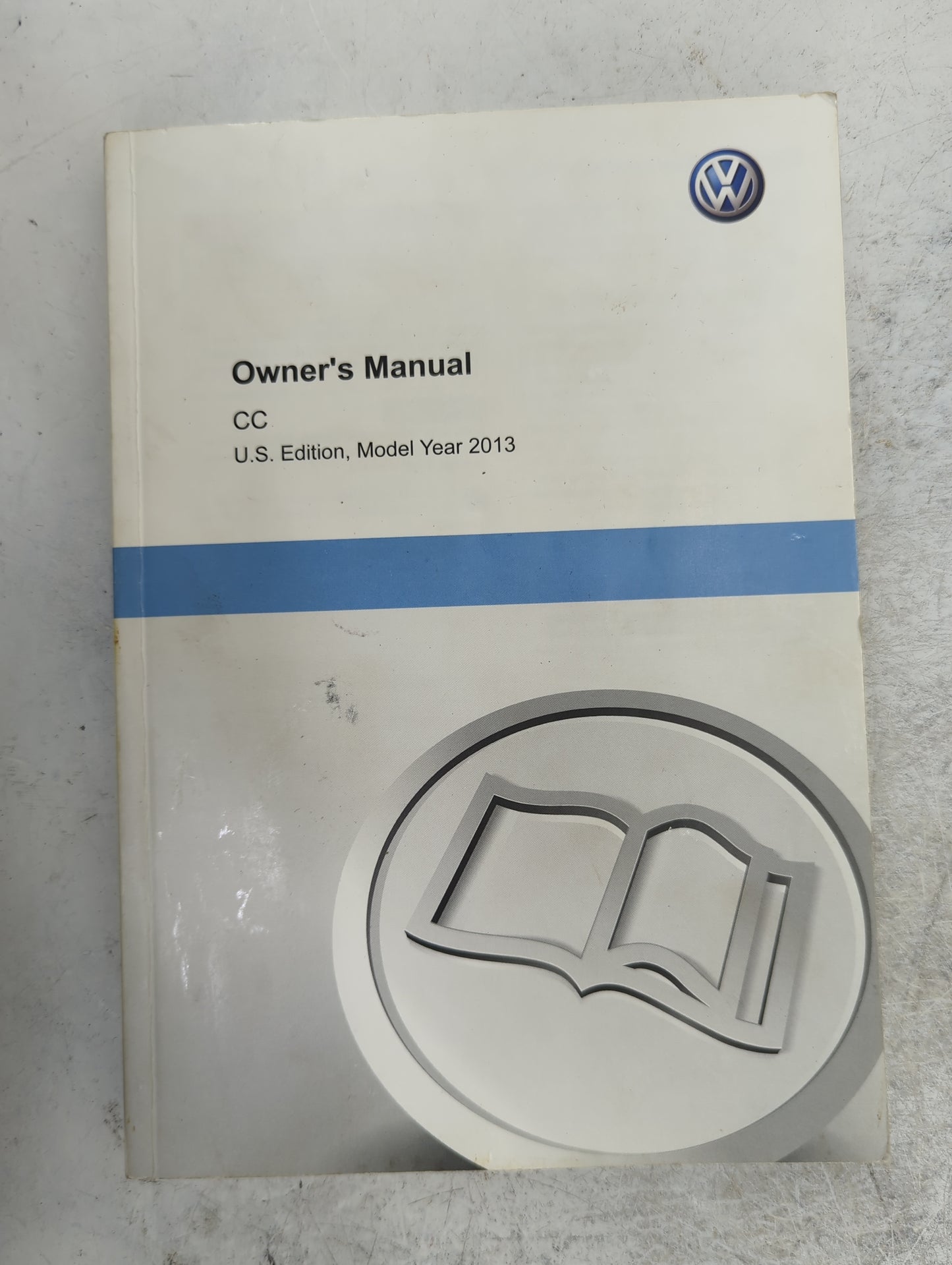 2013 Volkswagen Cc Owners Manual Book Guide P/N:1325U1PCC23 OEM Used Auto Parts - Oemusedautoparts1.com