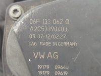 2009-2017 Volkswagen Cc Throttle Body P/N:06F 133 062 G 06F 133 062 Q Fits OEM Used Auto Parts - Oemusedautoparts1.com