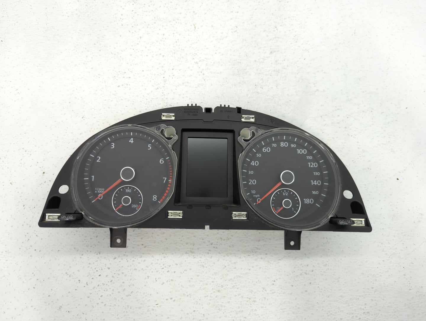 2013 Volkswagen Cc Instrument Cluster Speedometer Gauges P/N:3C8920971B Fits OEM Used Auto Parts - Oemusedautoparts1.com