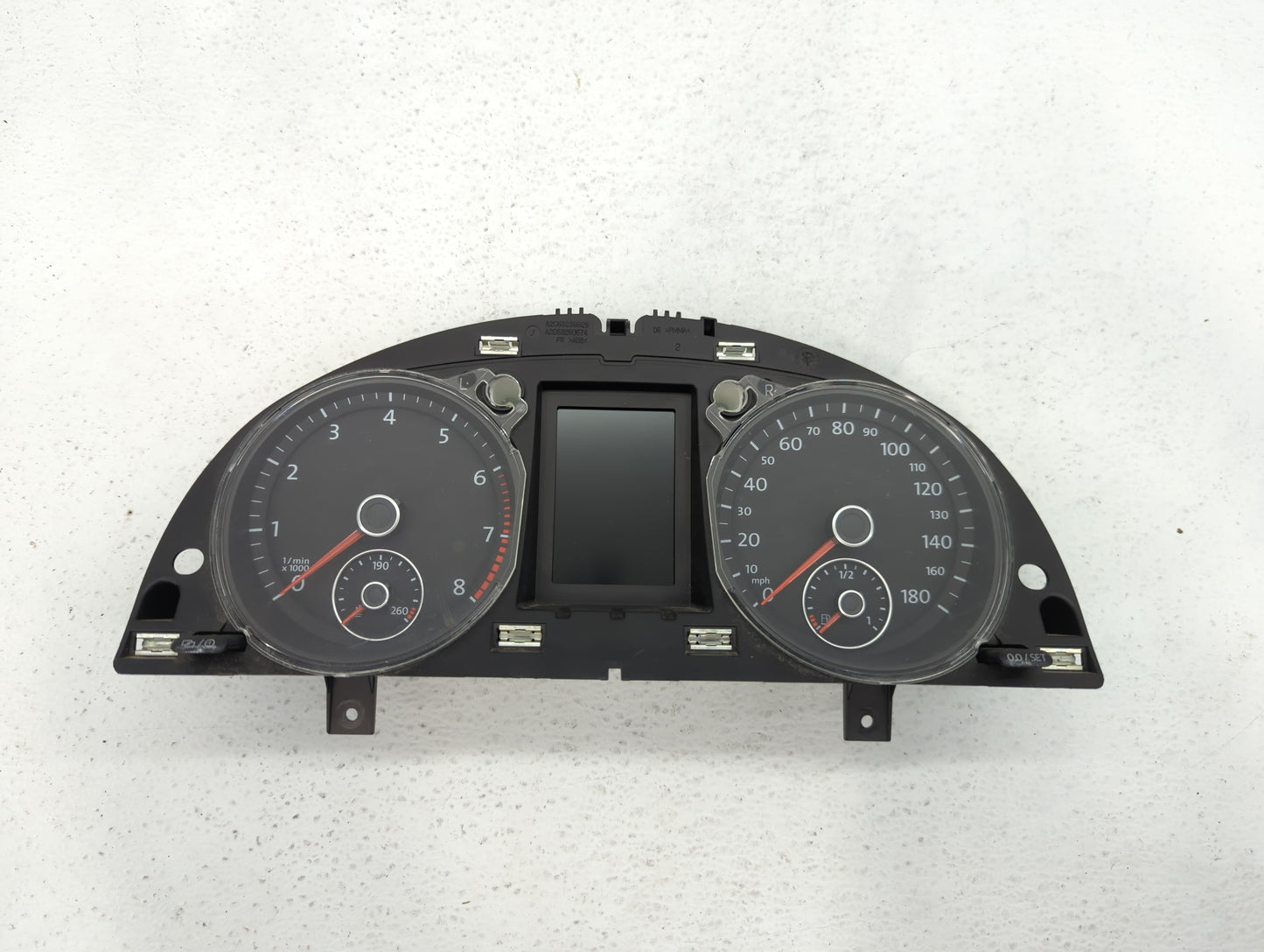 2013 Volkswagen Cc Instrument Cluster Speedometer Gauges P/N:3C8920971B Fits OEM Used Auto Parts - Oemusedautoparts1.com