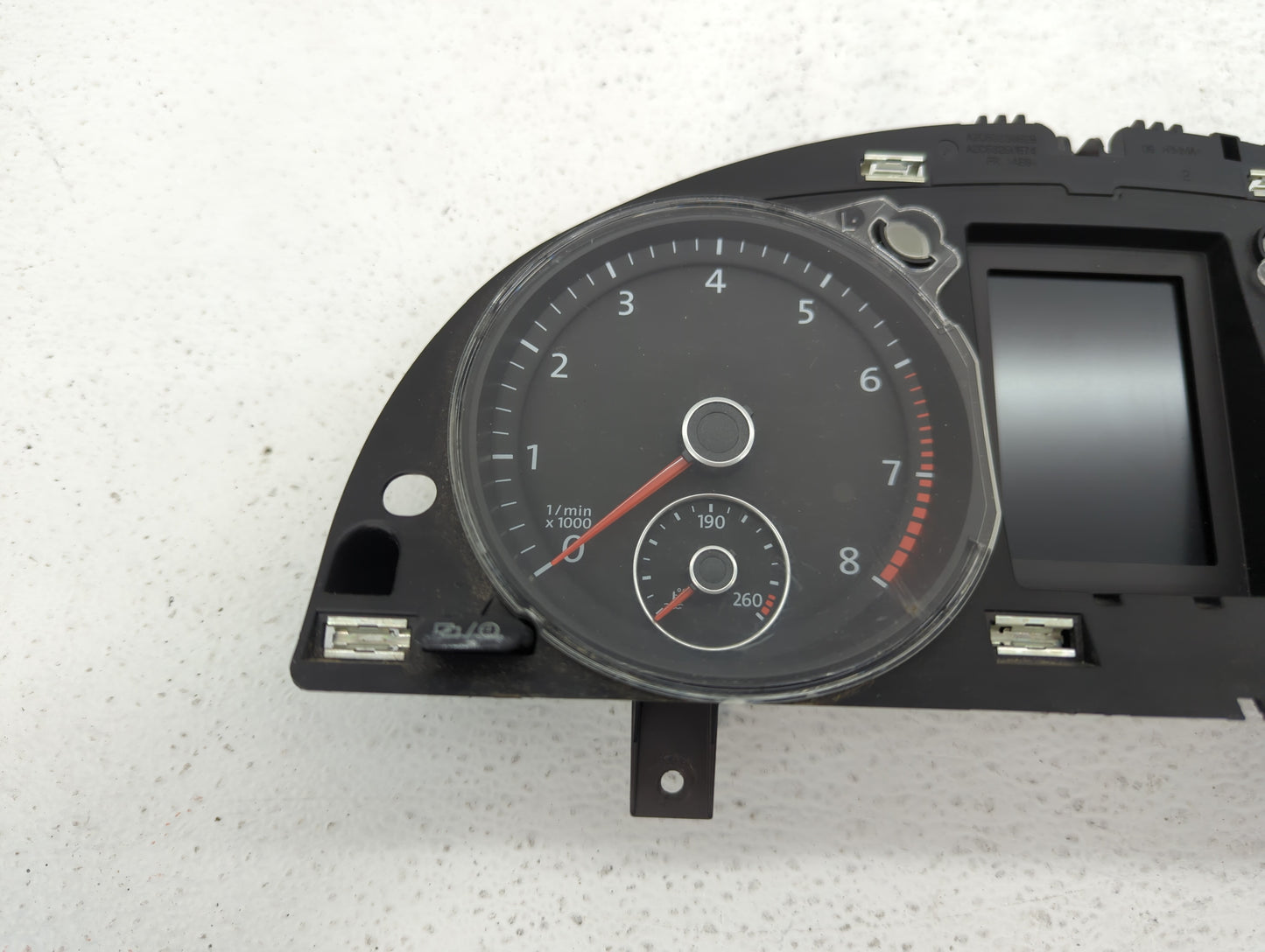 2013 Volkswagen Cc Instrument Cluster Speedometer Gauges P/N:3C8920971B Fits OEM Used Auto Parts - Oemusedautoparts1.com
