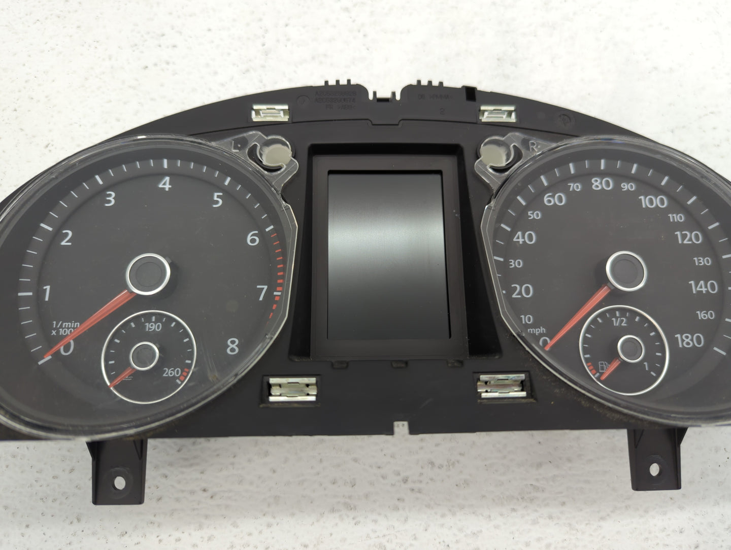 2013 Volkswagen Cc Instrument Cluster Speedometer Gauges P/N:3C8920971B Fits OEM Used Auto Parts - Oemusedautoparts1.com