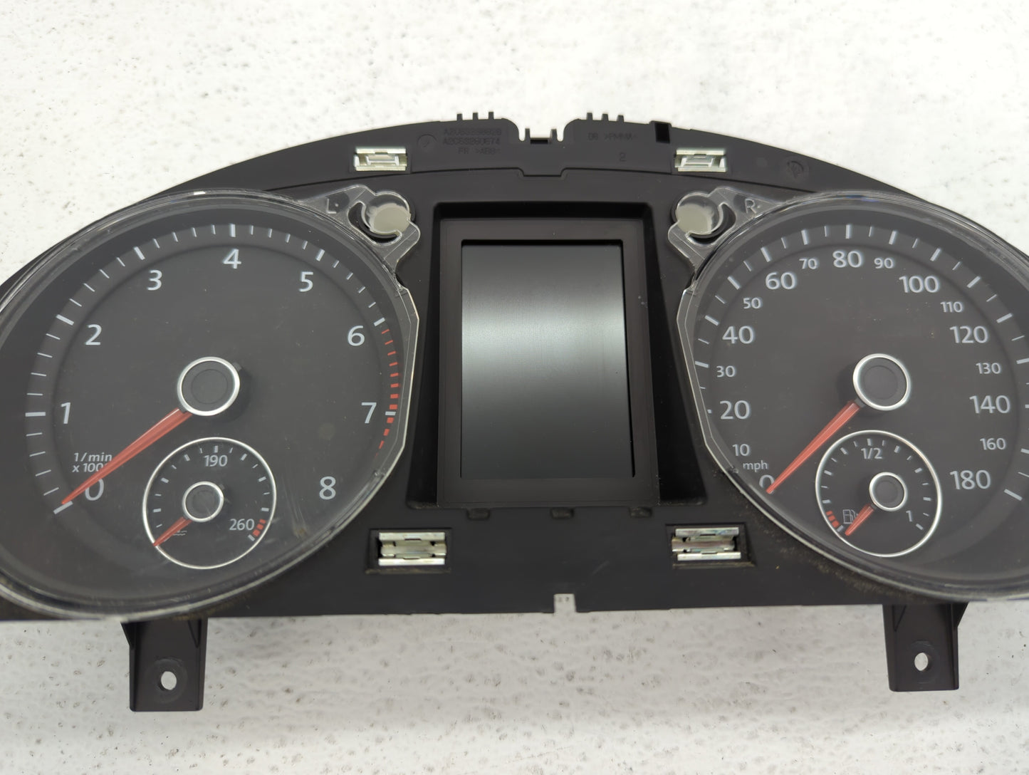 2013 Volkswagen Cc Instrument Cluster Speedometer Gauges P/N:3C8920971B Fits OEM Used Auto Parts - Oemusedautoparts1.com