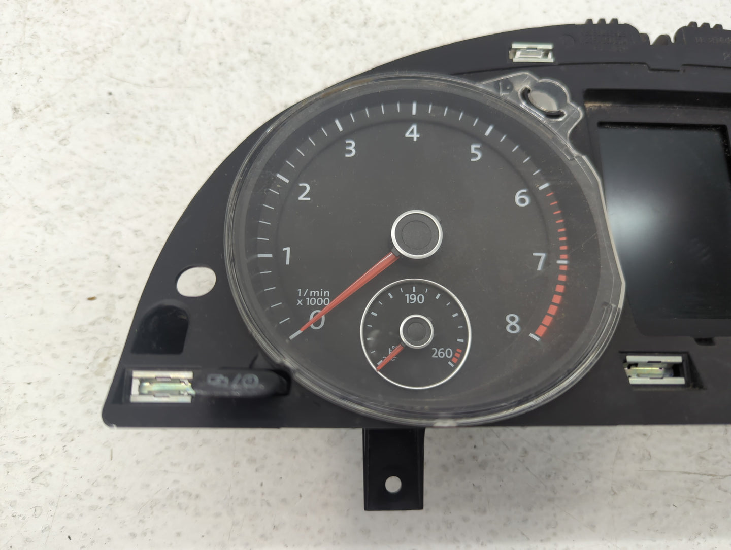 2013 Volkswagen Cc Instrument Cluster Speedometer Gauges P/N:3C8920 971B Fits OEM Used Auto Parts - Oemusedautoparts1.com