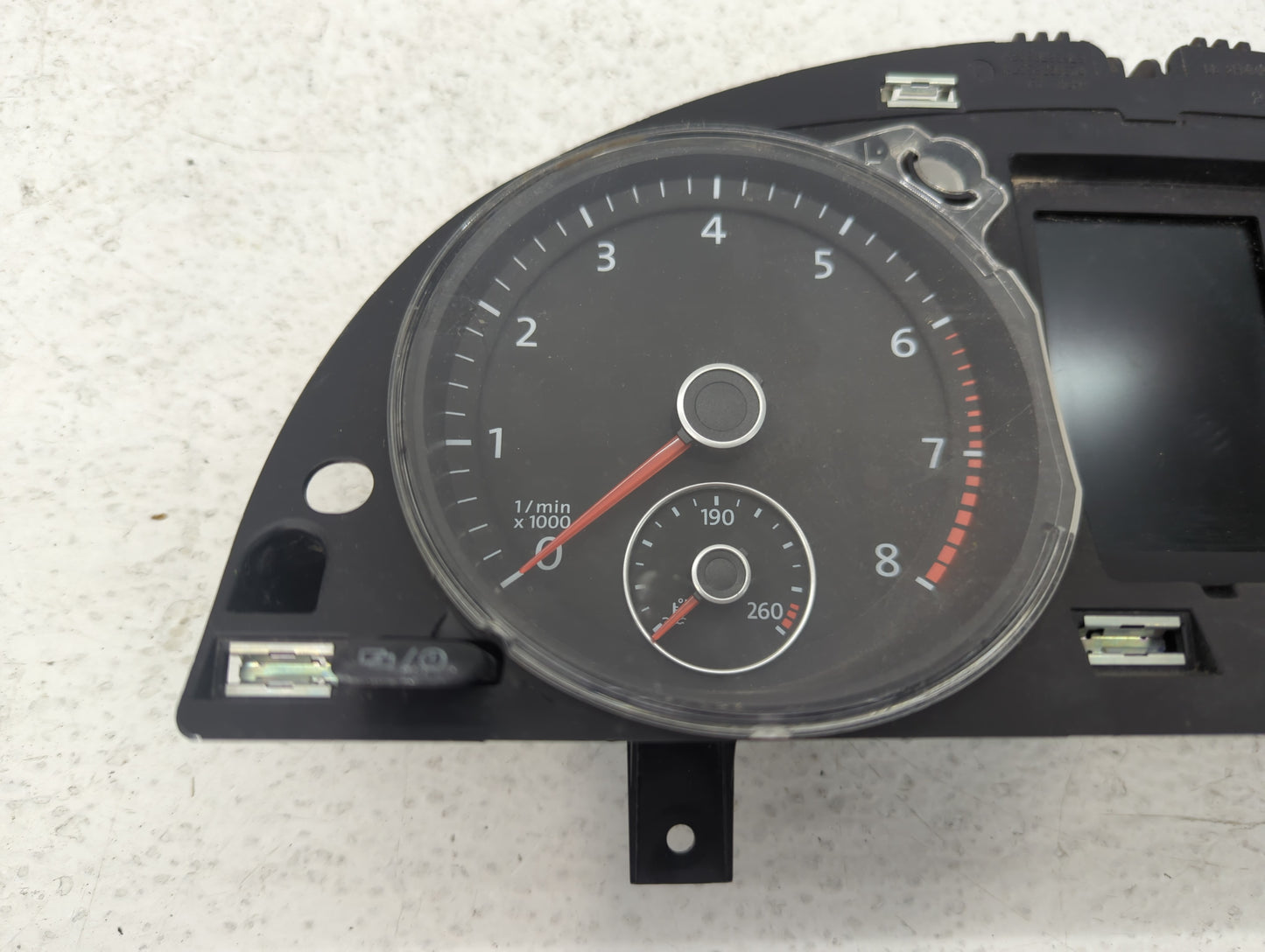 2013 Volkswagen Cc Instrument Cluster Speedometer Gauges P/N:3C8920 971B Fits OEM Used Auto Parts - Oemusedautoparts1.com