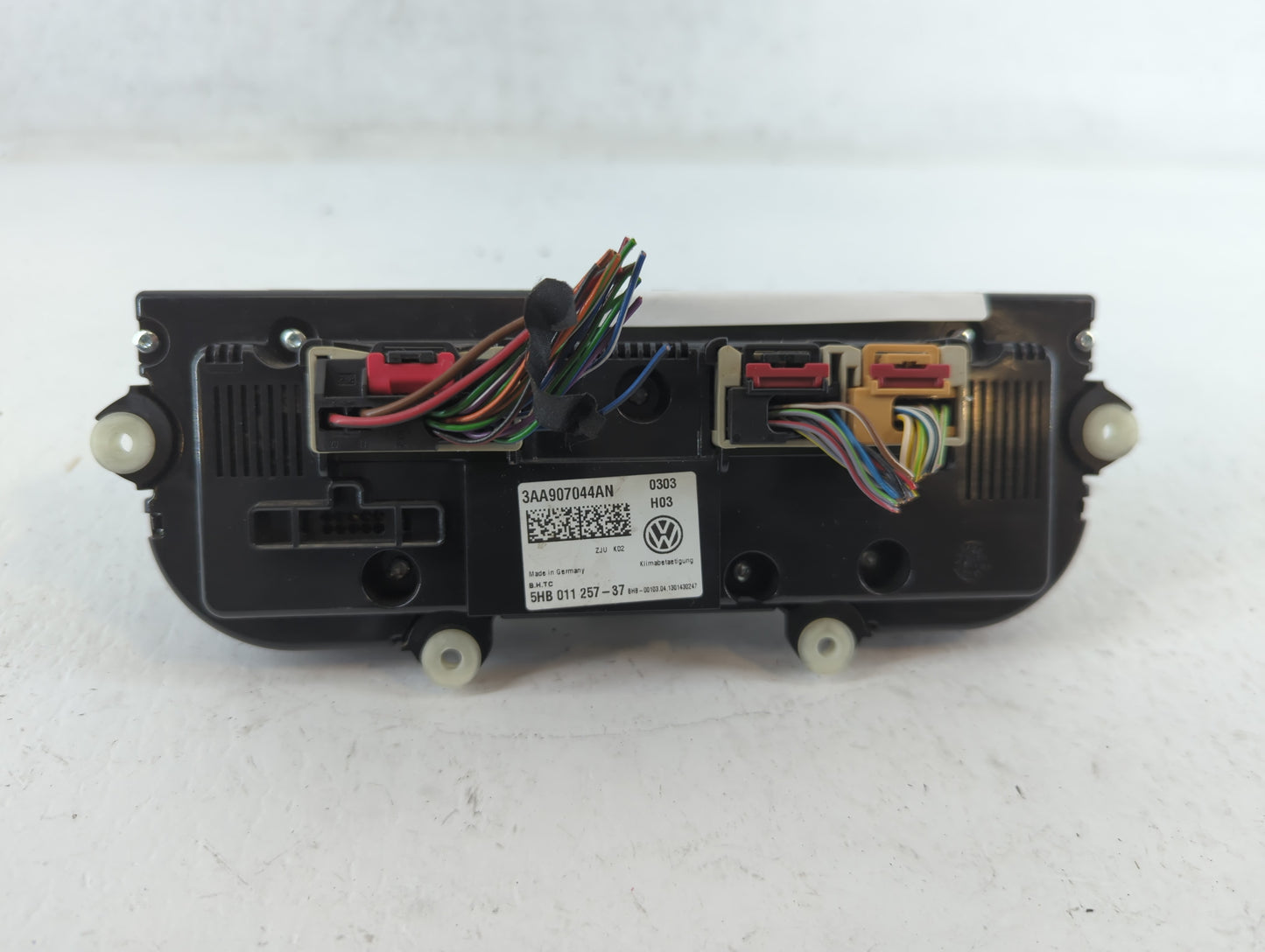 2013-2014 Volkswagen Cc Climate Control Module Temperature AC/Heater Replacement P/N:3AA90704AN Fits Fits 2013 2014 OEM Used
