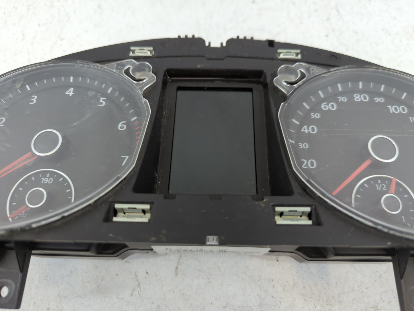 2013 Volkswagen Cc Instrument Cluster Speedometer Gauges P/N:3C8920 971B 019442, A2C36024700 Fits OEM Used Auto Parts - Oemu