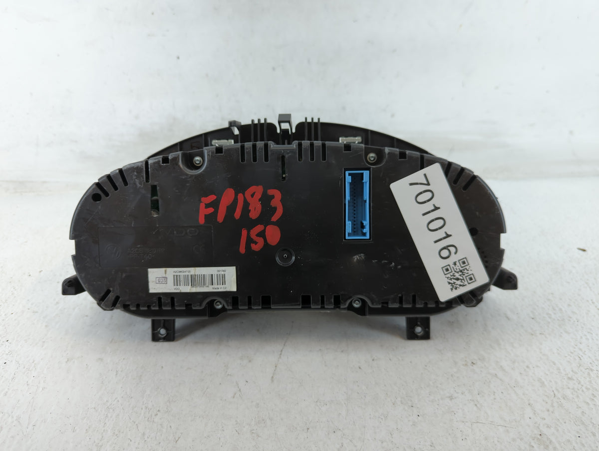 2013 Volkswagen Cc Instrument Cluster Speedometer Gauges P/N:3C8920 971B 019442, A2C36024700 Miles: Fits OEM Used Auto Parts