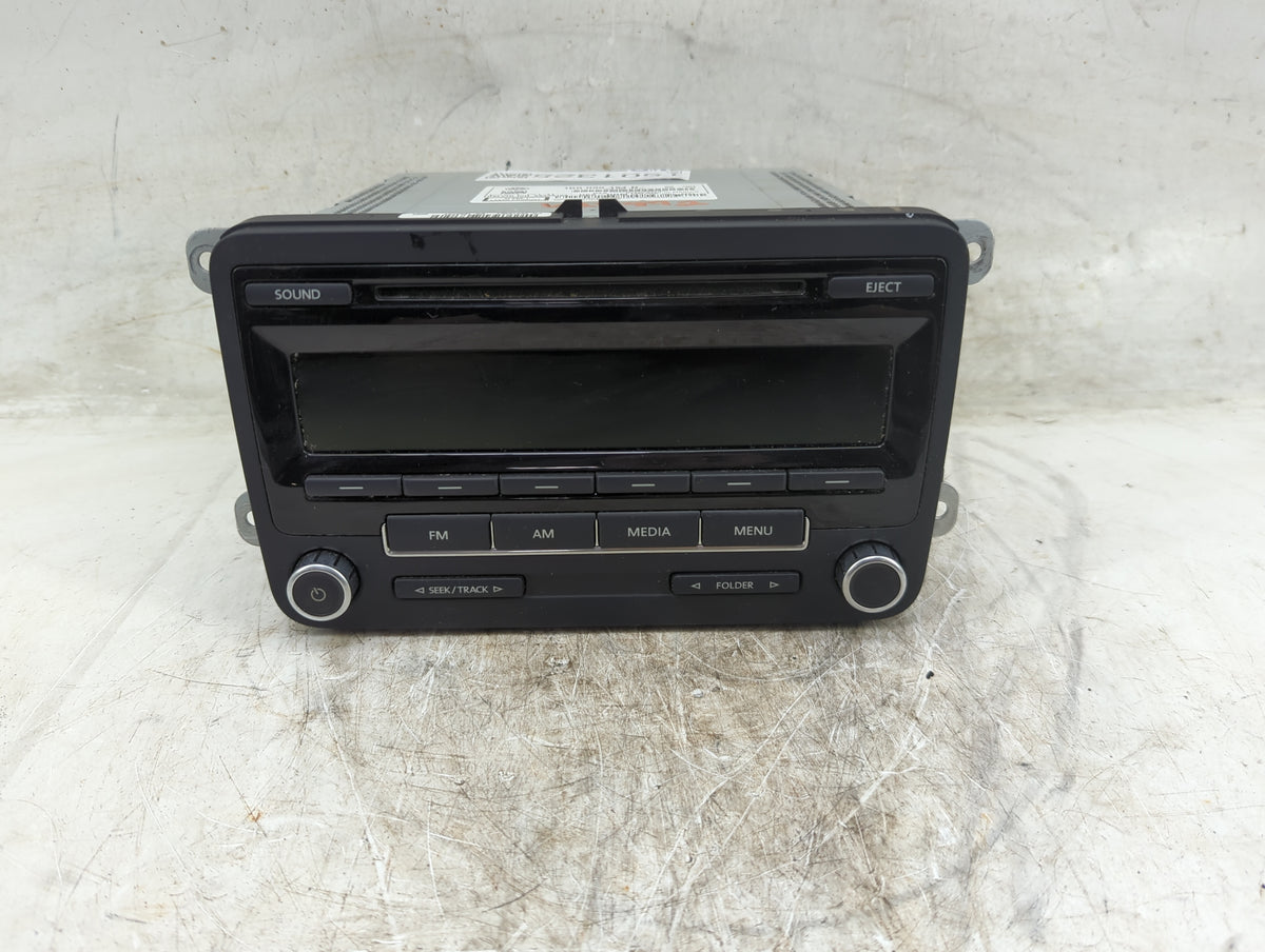 2013 Volkswagen Golf Radio AM FM Cd Player Receiver Replacement P/N:1K0035164D 28305128 Fits Fits 2011 2012 2014 2015 2016 O