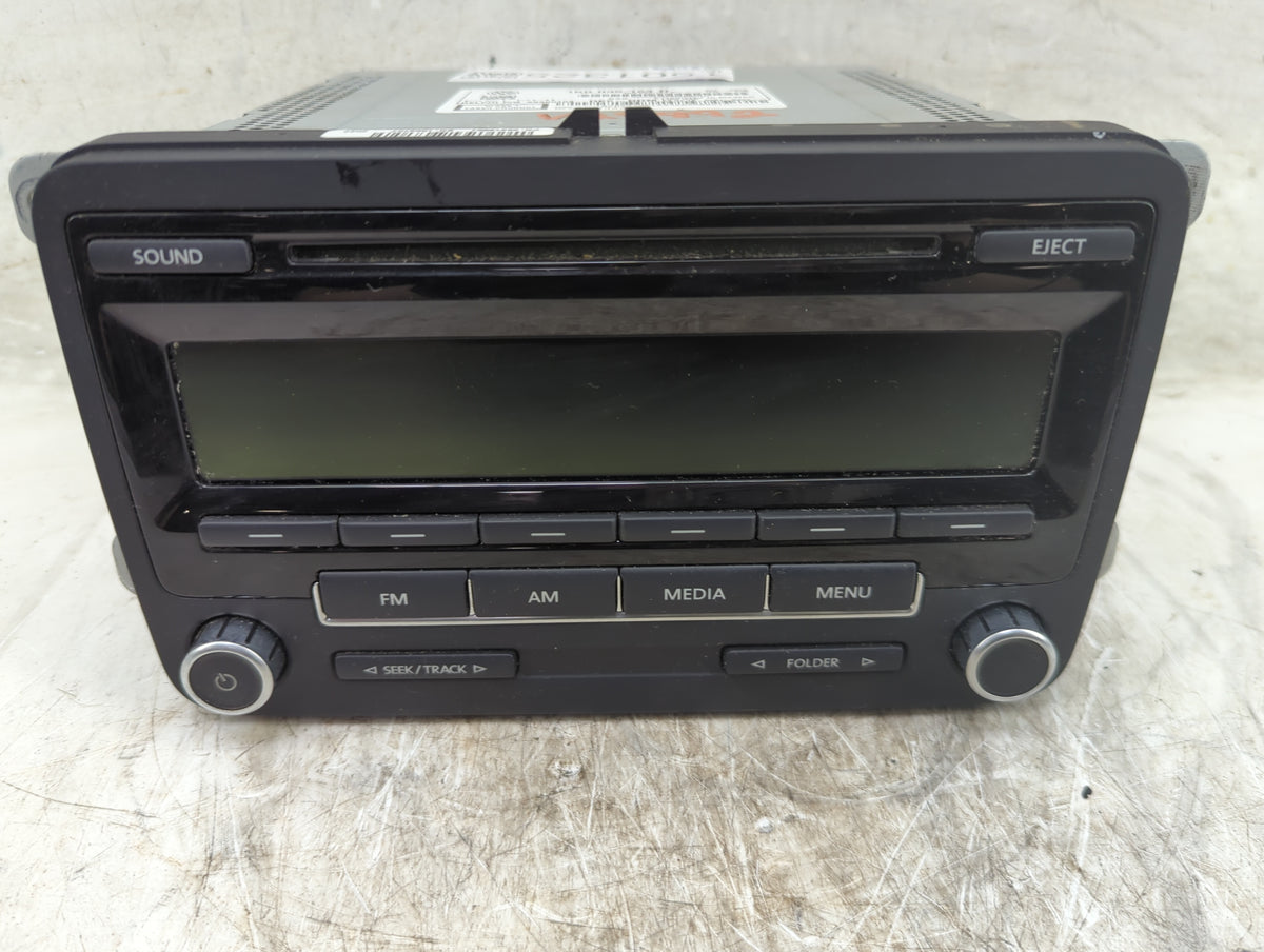 2013 Volkswagen Golf Radio AM FM Cd Player Receiver Replacement P/N:1K0035164D 28305128 Fits Fits 2011 2012 2014 2015 2016 O