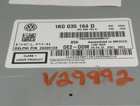 2013 Volkswagen Golf Radio AM FM Cd Player Receiver Replacement P/N:1K0035164D 28305128 Fits Fits 2011 2012 2014 2015 2016 O