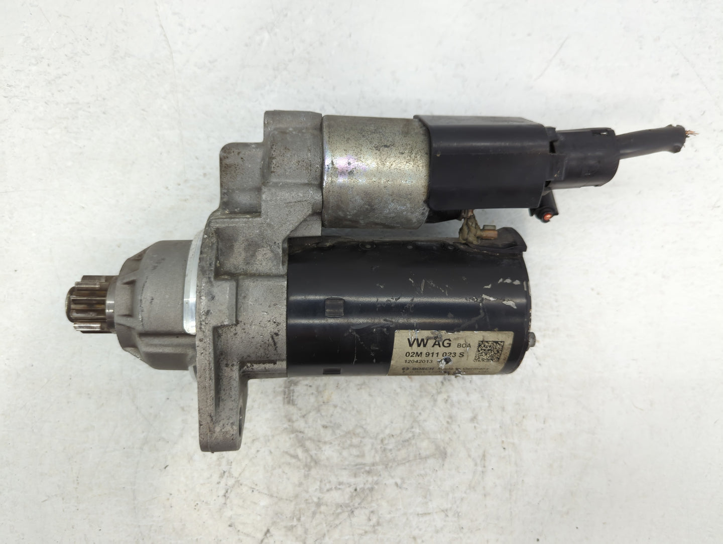 2010-2014 Volkswagen Golf Car Starter Motor Solenoid OEM P/N:02M 911 023 S Fits OEM Used Auto Parts - Oemusedautoparts1.com