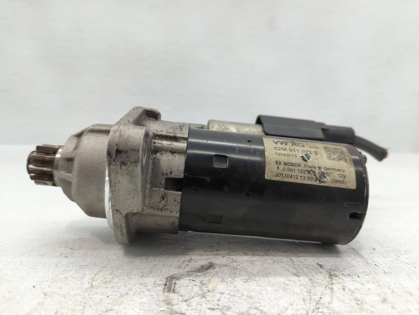 2010-2014 Volkswagen Golf Car Starter Motor Solenoid OEM P/N:02M 911 023 S Fits OEM Used Auto Parts - Oemusedautoparts1.com