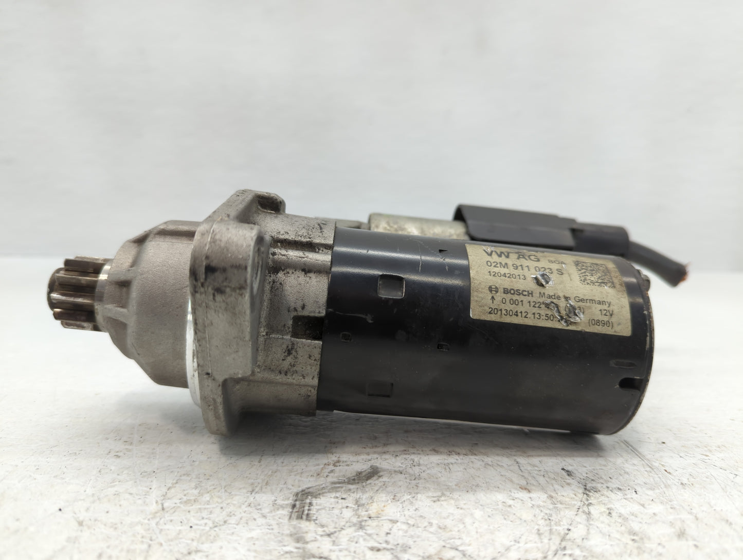 2010-2014 Volkswagen Golf Car Starter Motor Solenoid OEM P/N:02M 911 023 S Fits OEM Used Auto Parts - Oemusedautoparts1.com
