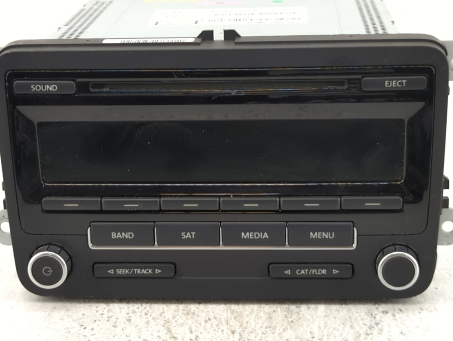2012-2014 Volkswagen Gti Am Fm Cd Player Radio Receiver - Oemusedautoparts1.com