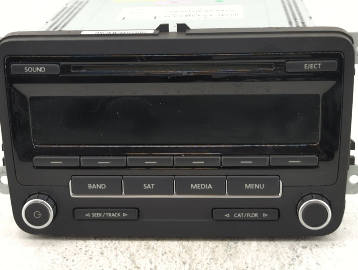 2012-2014 Volkswagen Gti Am Fm Cd Player Radio Receiver 458894 - Oemusedautoparts1.com