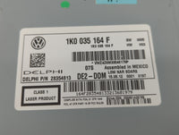 2013 Volkswagen Gti Radio AM FM Cd Player Receiver Replacement P/N:1K0 035 164 F Fits OEM Used Auto Parts - Oemusedautoparts