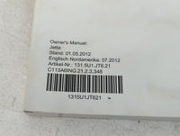 2013 Volkswagen Jetta Owners Manual Book Guide P/N:1315U1JT621 OEM Used Auto Parts - Oemusedautoparts1.com
