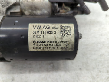 2012-2016 Volkswagen Jetta Car Starter Motor Solenoid OEM P/N:02M 911 023 G Fits Fits 2012 2013 2014 2015 2016 2018 OEM Used Auto Parts