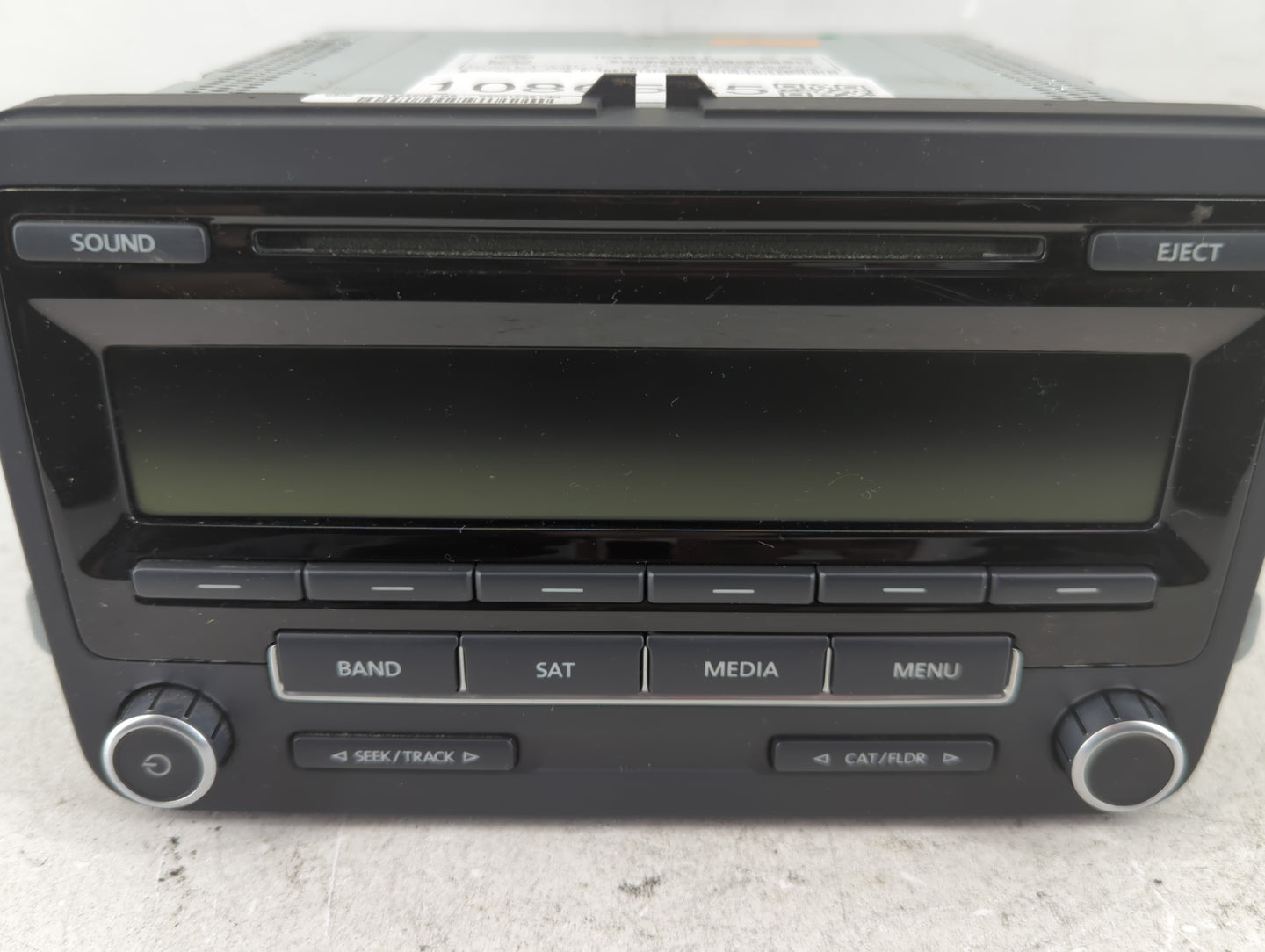 2011-2014 Volkswagen Jetta Radio AM FM Cd Player Receiver Replacement P/N:1K0 035 164 F Fits Fits 2011 2012 2013 2014 2015 2