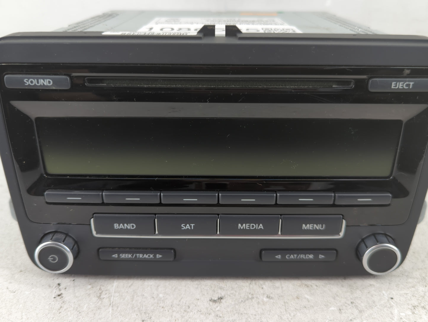 2011-2014 Volkswagen Jetta Radio AM FM Cd Player Receiver Replacement P/N:1K0 035 164 F Fits Fits 2011 2012 2013 2014 2015 2