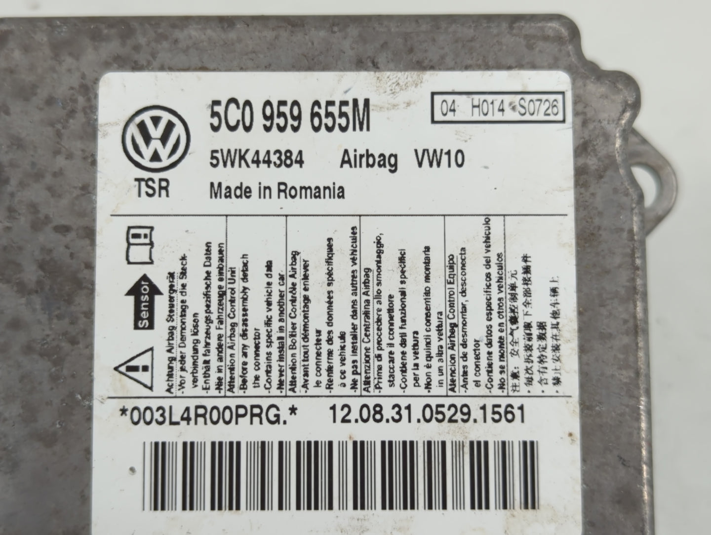 2010-2014 Volkswagen Jetta Chassis Control Module Ccm Bcm Body Control - Oemusedautoparts1.com