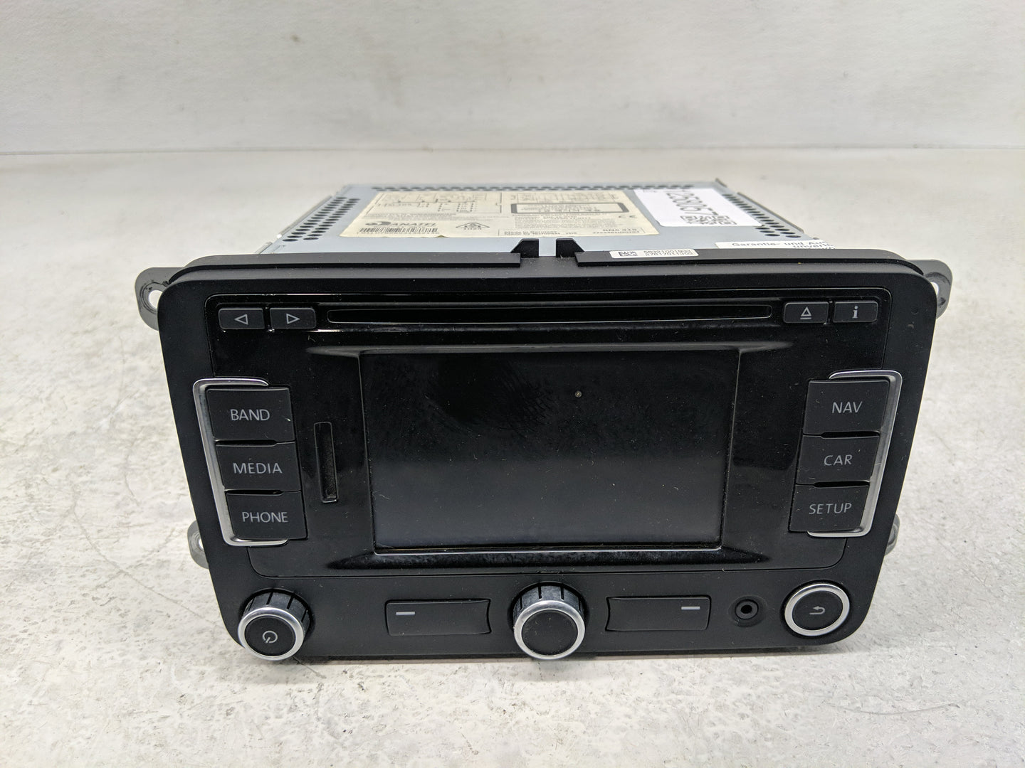 2013-2017 Volkswagen Jetta Radio AM FM Cd Player Receiver Replacement P/N:5C0 035 274 B Fits Fits 2013 2014 2015 2016 2017 O