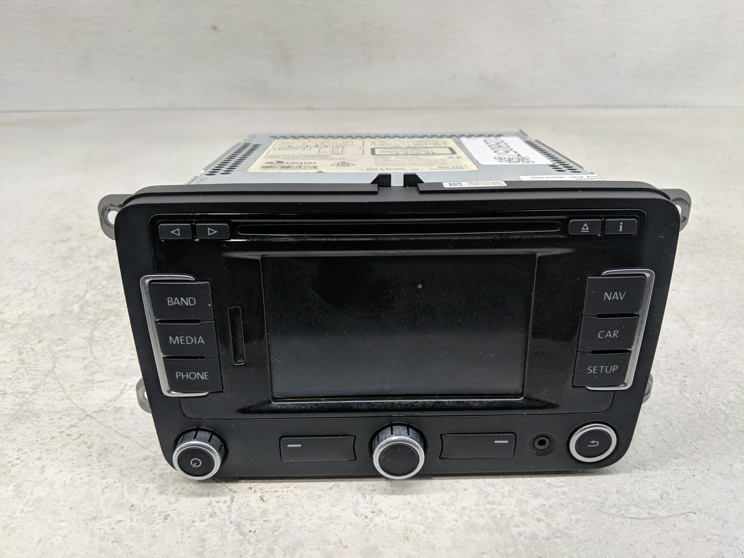 2013-2017 Volkswagen Jetta Radio AM FM Cd Player Receiver Replacement P/N:5C0 035 274 B Fits Fits 2013 2014 2015 2016 2017 O