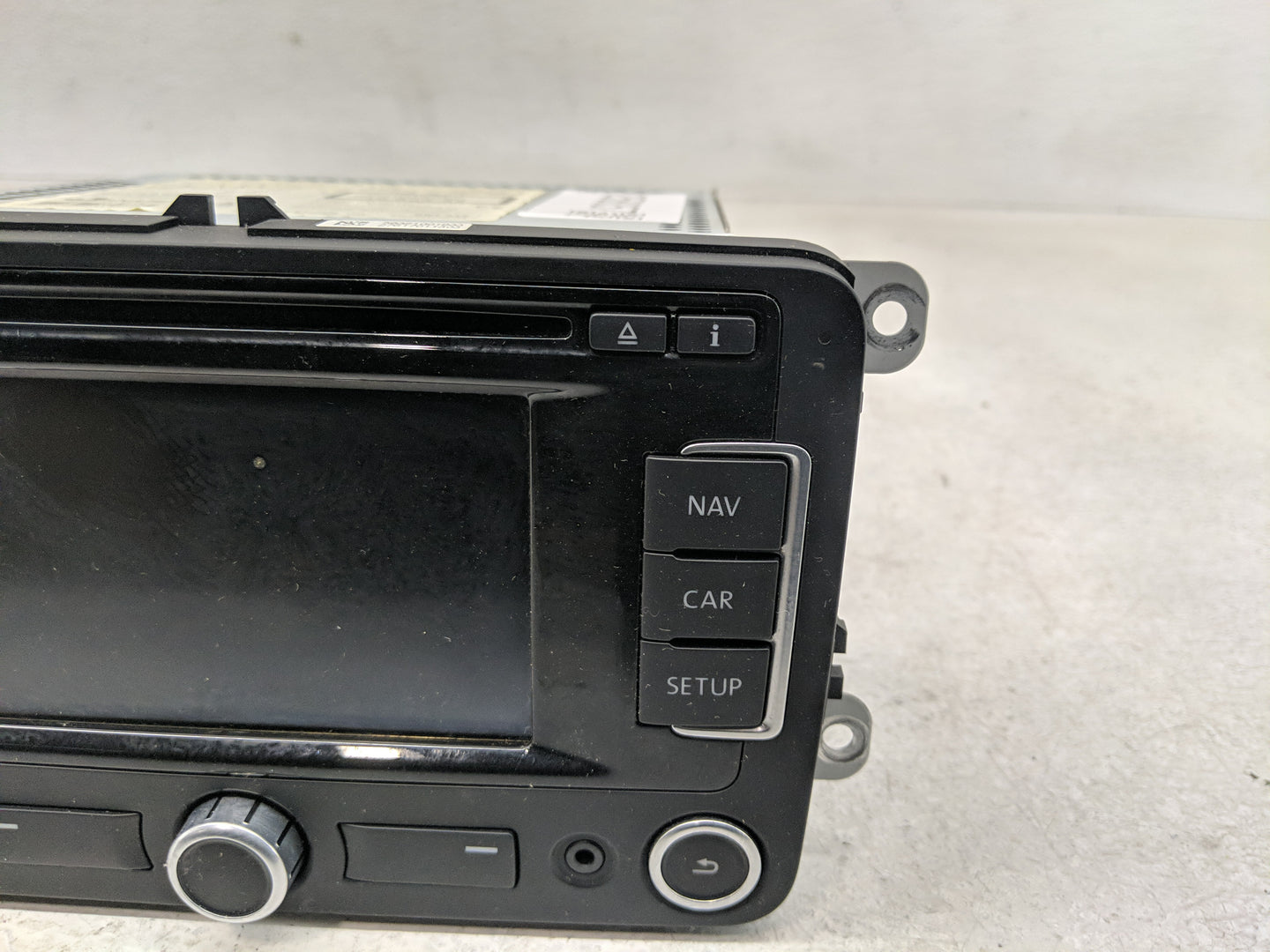 2013-2017 Volkswagen Jetta Radio AM FM Cd Player Receiver Replacement P/N:5C0 035 274 B Fits Fits 2013 2014 2015 2016 2017 O
