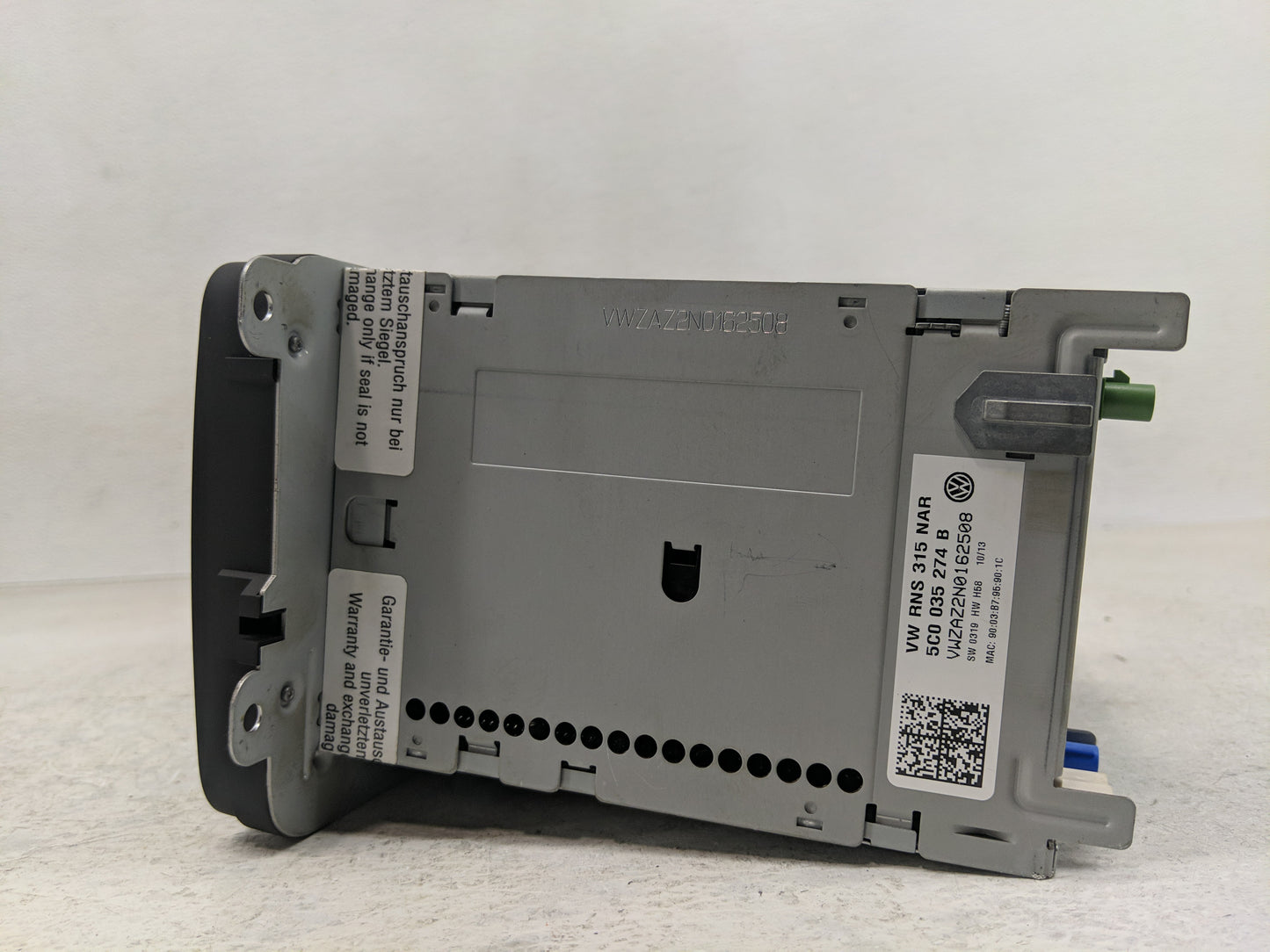 2013-2017 Volkswagen Jetta Radio AM FM Cd Player Receiver Replacement P/N:5C0 035 274 B Fits Fits 2013 2014 2015 2016 2017 O