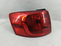 2011-2014 Volkswagen Jetta Tail Light Assembly Driver Left OEM P/N:11-B862-00-CA Fits Fits 2011 2012 2013 2014 OEM Used Auto