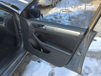 2013 Volkswagen Jetta Front Right Passenger Interior Door Panel Trim 1295718 - Oemusedautoparts1.com
